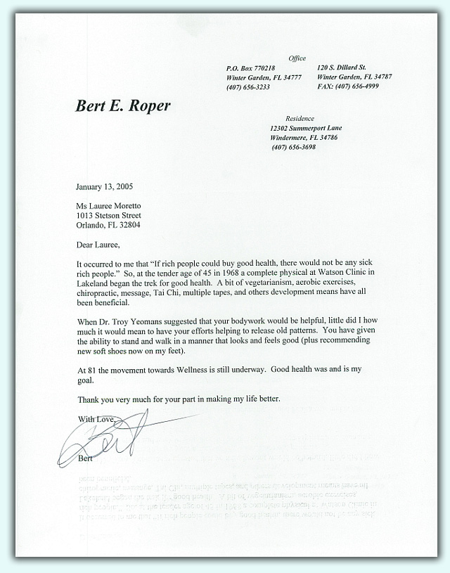 Roper testimonial